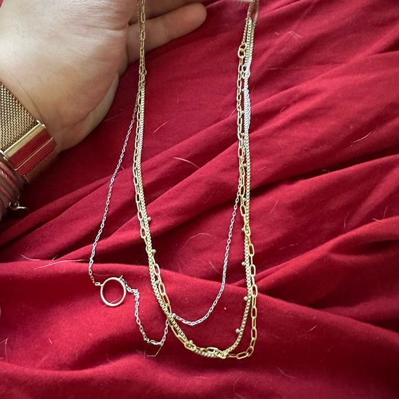 NWT Madewell Necklace Set - Picture 4 of 5